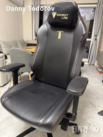 Secretlab TITAN Evo Regular Stealth – NEO Hybrid Leatherette, снимка 2 - Столове - 56575251