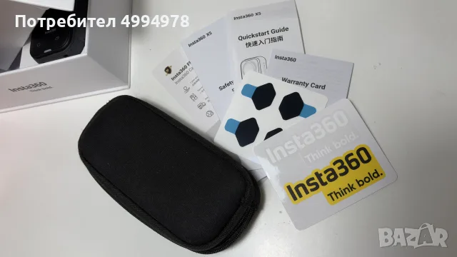 Екшън камера Insta360 X5, снимка 13 - Камери - 56735936