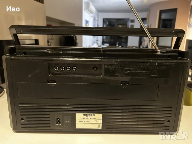 Радиокасетофон Telefunken RC 760, снимка 4 - Радиокасетофони, транзистори - 56631590