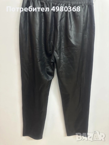 Имитация кожен панталон-L/XL размер, снимка 2 - Панталони - 56580113