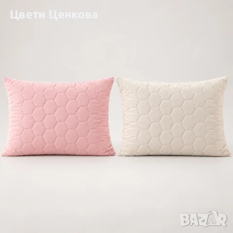 Възглавница 70x50 см с мек пълнеж Amball, микрофибърна калъфка