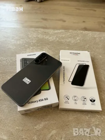 НОВ Samsung Galaxy A56 5G Black EUE, снимка 3 - Samsung - 56641132