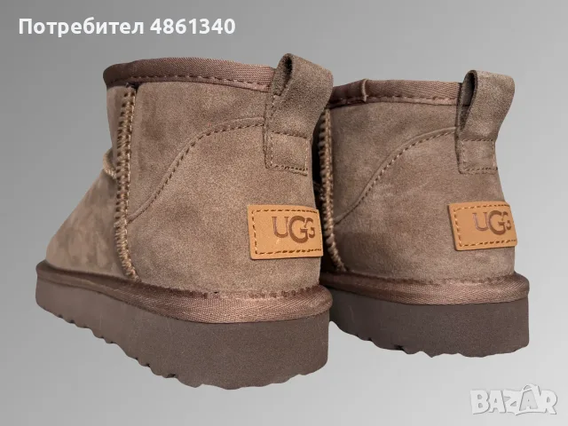 UGG ботуши шоколад 36, снимка 2 - Дамски боти - 56611039