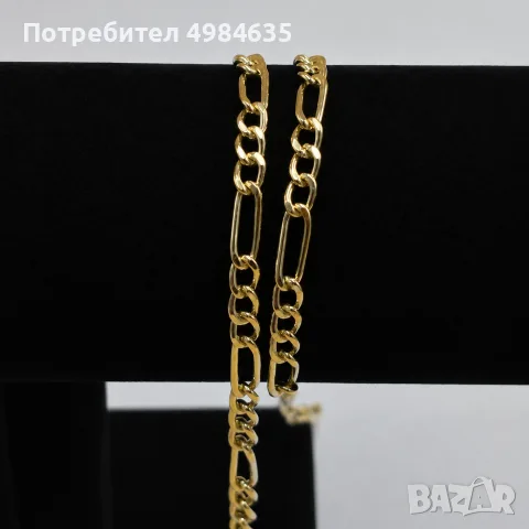 Златен синджир (Cartier плетка), снимка 6 - Гривни - 56583015