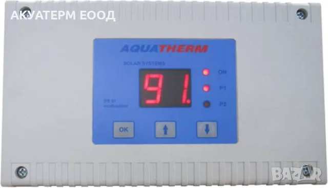 Диференциален термостат RS01-D10V/230VАC за управление на слънчеви колектори с модулация на помпата