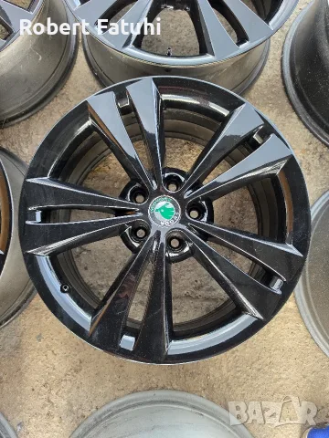 Skoda 18" 5x112 7.5J ET51, снимка 2 - Гуми и джанти - 56628310