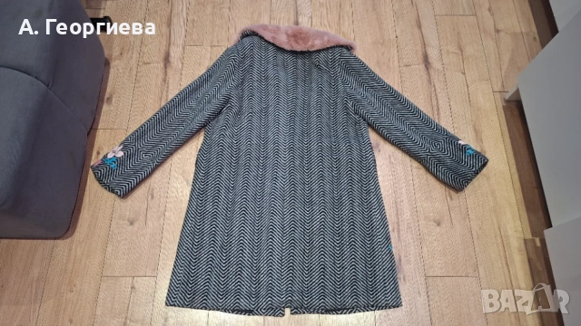 Уникално палто с вълна, снимка 6 - Палта, манта - 56655898