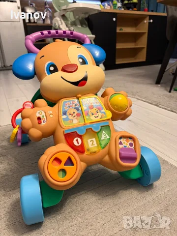 Проходилка кученце на български език, FISHER PRICE LAUGH & LEARN