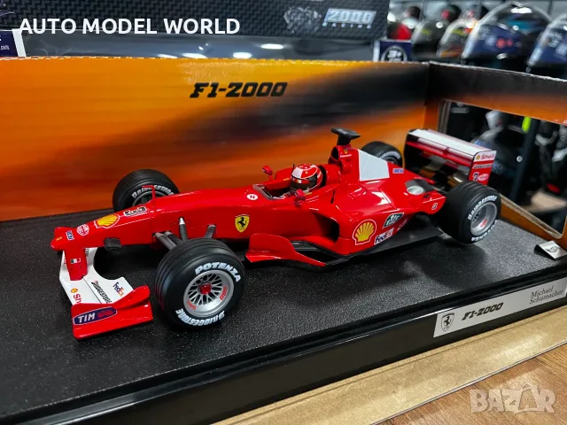 Колекционерски модел метална Количка F1 Ferrari М.Schumacher 1:18 HOT WHEELS 49 €