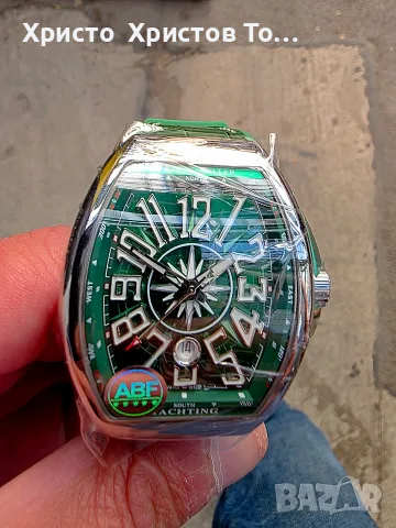 CLONING!!!Мъжки механичен луксозен механичен часовник Franck Muller Yachting 