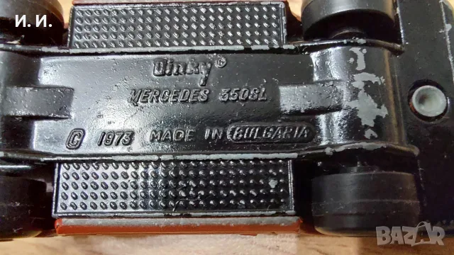Български Мачбокс Dinky Mercedes 350 SL, снимка 8 - Колекции - 56692016