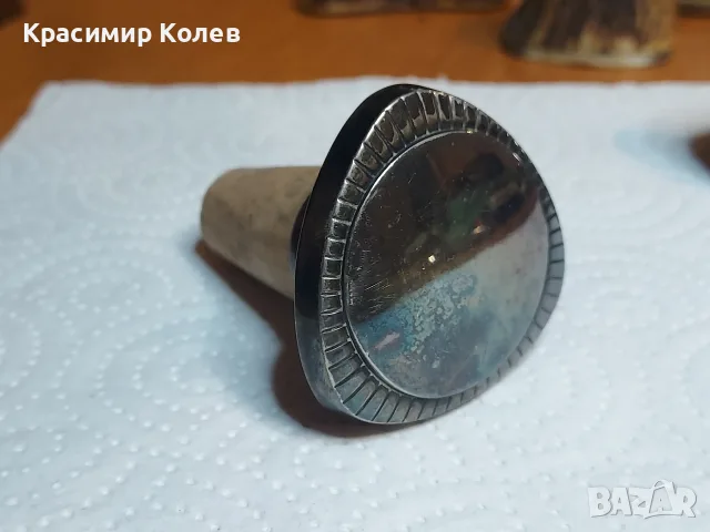 Ретро сребърни 835 тапи за шишета , снимка 10 - Антикварни и старинни предмети - 56628879