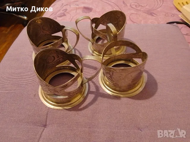 Подстакани Запорожие Никелир масивни редки