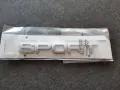 сребрист надпис Range Rover Sport стар стил, снимка 1