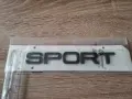 черен надпис Range Rover Sport стар стил, снимка 3