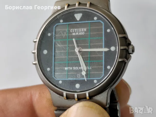 Часовник Citizen Solar Cell Quartz Ref4110-571037K, снимка 3 - Мъжки - 49812848