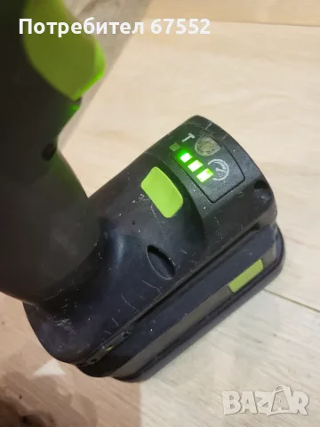 Импакт Festool TID18 с батерия 5.2Ah, снимка 3 - Винтоверти - 56616179