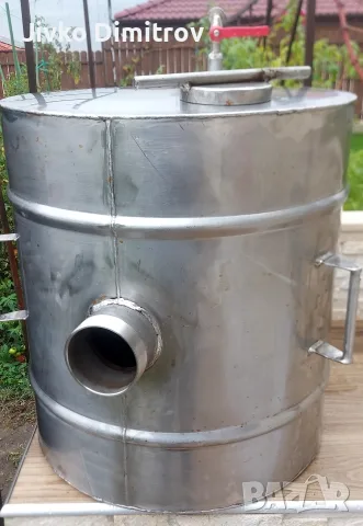 Буре неръждавеика 85 л., снимка 3 - Бидони, бурета и бъчви - 56741096