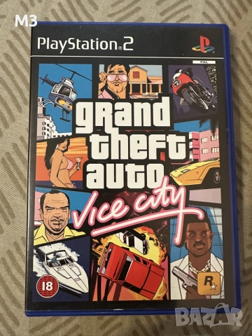 GTA Vice City PS2 с книжка