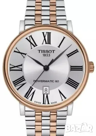 Чисто НОВ Tissot Carson Premium Powermatic 80
