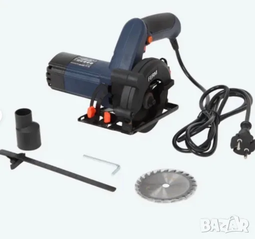 Mini sierra circular FERM 550W, снимка 4 - Триони и циркуляри - 56635622