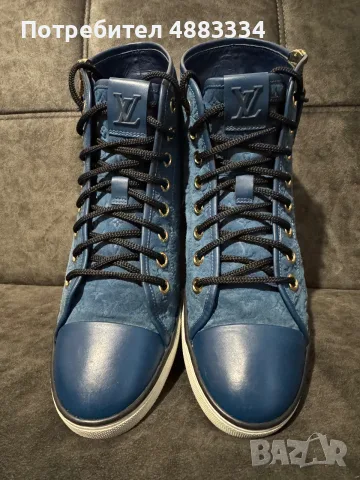Louis Vuitton Monogram Empreinte Punchy High-Top., снимка 2 - Кецове - 56585675