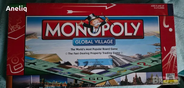 Продавам - Monopoly: Global Village , чисто нова на английски език, 13€