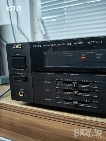 Усилвател JVC RX-204, снимка 3 - Ресийвъри, усилватели, смесителни пултове - 56694842