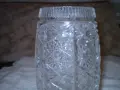 Масивна ретро кристална ваза , снимка 5