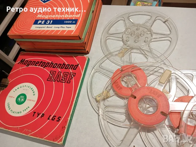 Магнетофонни Ролки 25см., снимка 3 - Декове - 56570577