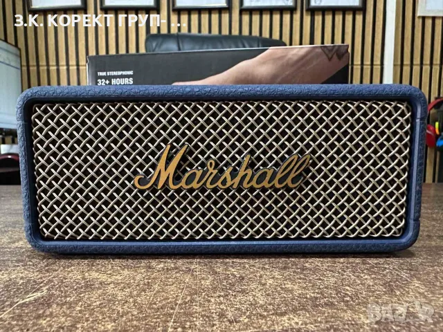 Безжична колонка Marshall Emberton III – като нова, снимка 2 - Bluetooth тонколони - 56552942