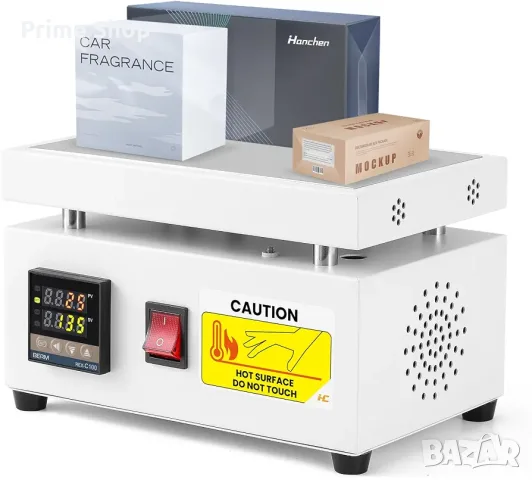 Настолна машина за опаковане с целофан Hanchen LS12-200, термозапечатваща, 240W, 120x200 мм
