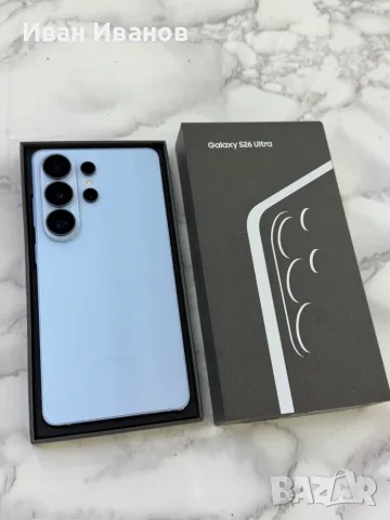 Samsung Galaxy S26 Ultra 512GB Sky Blue Нов С 24м. Гаранция + Протектори