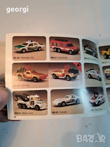 ретро каталога Matchbox  1983       36/2, снимка 5 - Колекции - 56553861