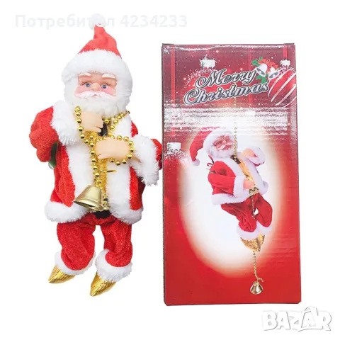 катерещ се Дядо Коледа, снимка 4 - Декорация за дома - 56732690