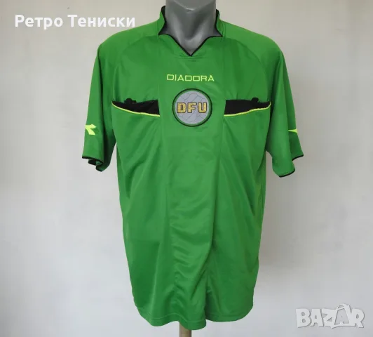 Тениска • Diadora • зелено • размер XXL • Мъже