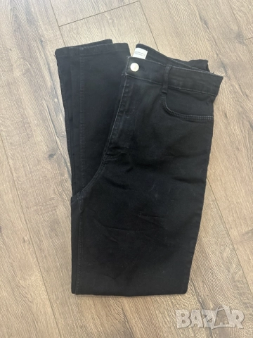 Нови черни дамски дънки Zara – Размер 44 (EUR 44 / XL)