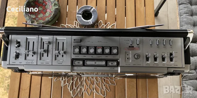 SHARP GF 9191 E -SILVER-радиокасетофон , снимка 7 - Радиокасетофони, транзистори - 56558786