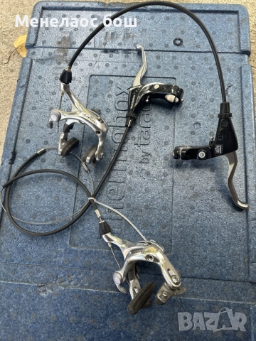 Shimano Ultegra – комплект шосейни спирачки с ръчки