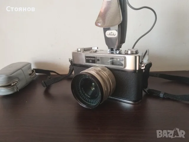 Камера Yashica Minister III Japan, снимка 5 - Фотоапарати - 56582571