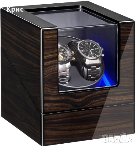 Автоматична кутия за навиване на часовници ANWBROAD (Watch Winder) – Луксозен дизайн от дърво