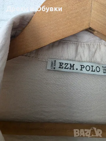 Рокля тип риза  EZM.POLO, снимка 7 - Рокли - 56616297