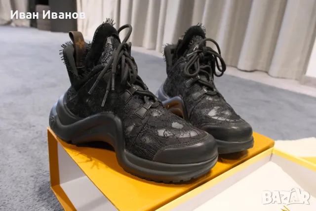 сникърси Louis Vuitton archlight с дантела