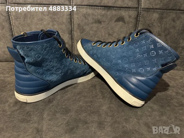 Louis Vuitton Monogram Empreinte Punchy High-Top., снимка 6 - Кецове - 56585675
