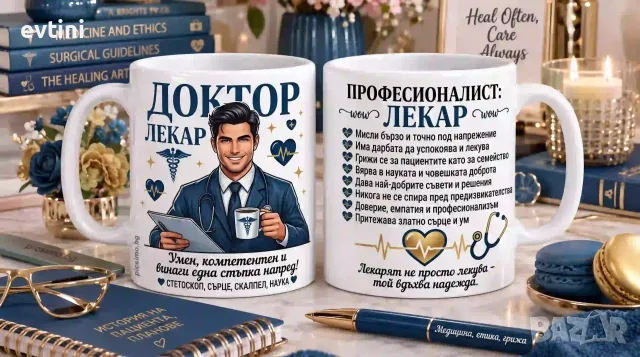 Керамична чаша „Доктор“