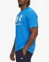 UNDER ARMOUR Sportstyle Logo Update SS Blue/White

, снимка 3
