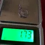 Сребърен религиозен медал., снимка 3