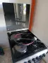 Комбинирана готварска печка Indesit клас А, инокс, снимка 4