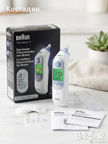 ушен термометър Braun ThermoScan 7 (IRT 6520) с Age Precision®