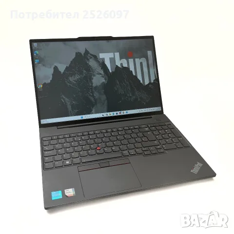 Lenovo ThinkPad E16/WUXGA 16”/i5-1335U/16GB/512GB NVMe/Iris Xe